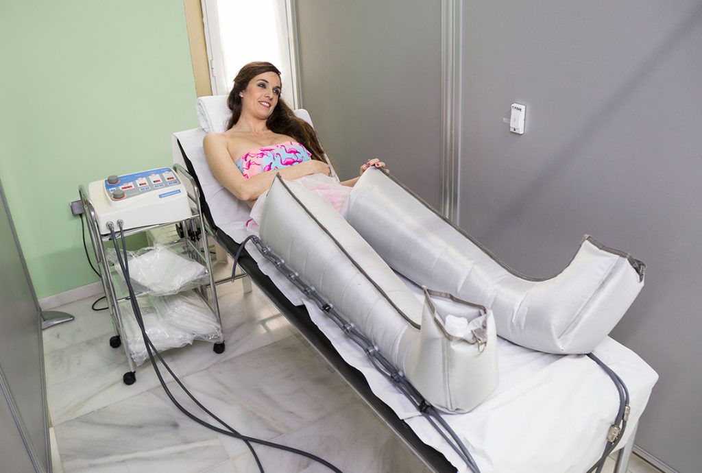 Tratamiento presoterapia en Baños de Montemayor