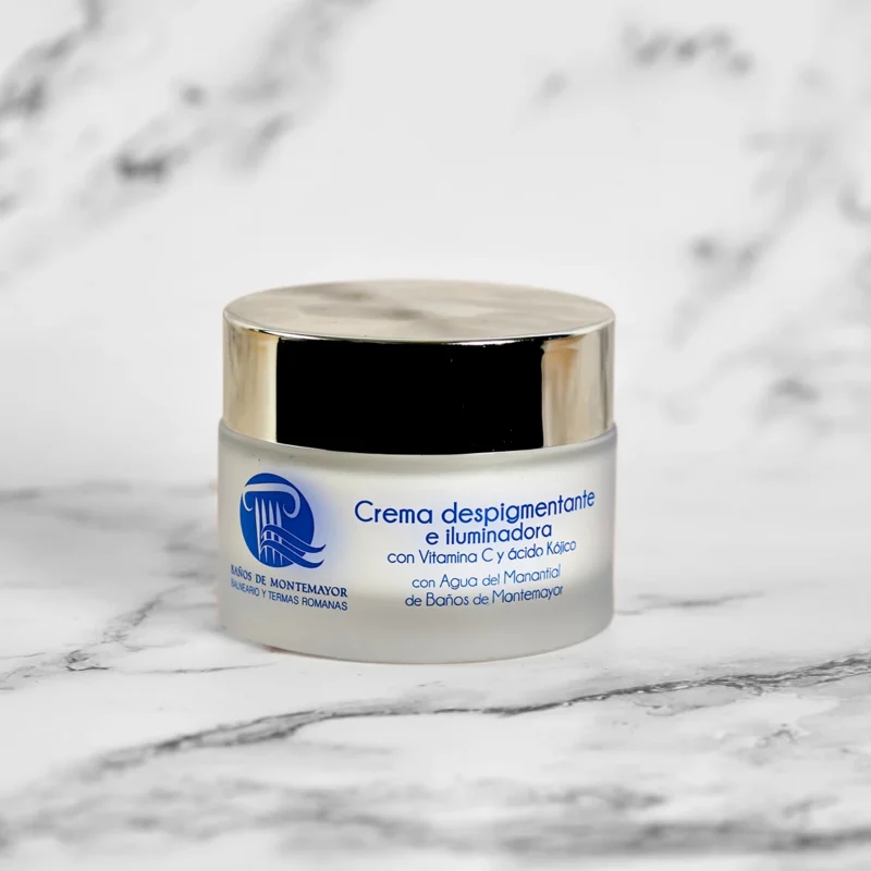Crema facial despigmentante con Vitamina C