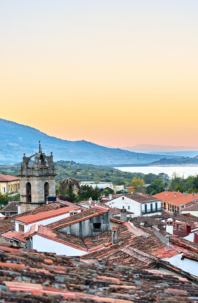 Atardecer en Baños de Montemayor