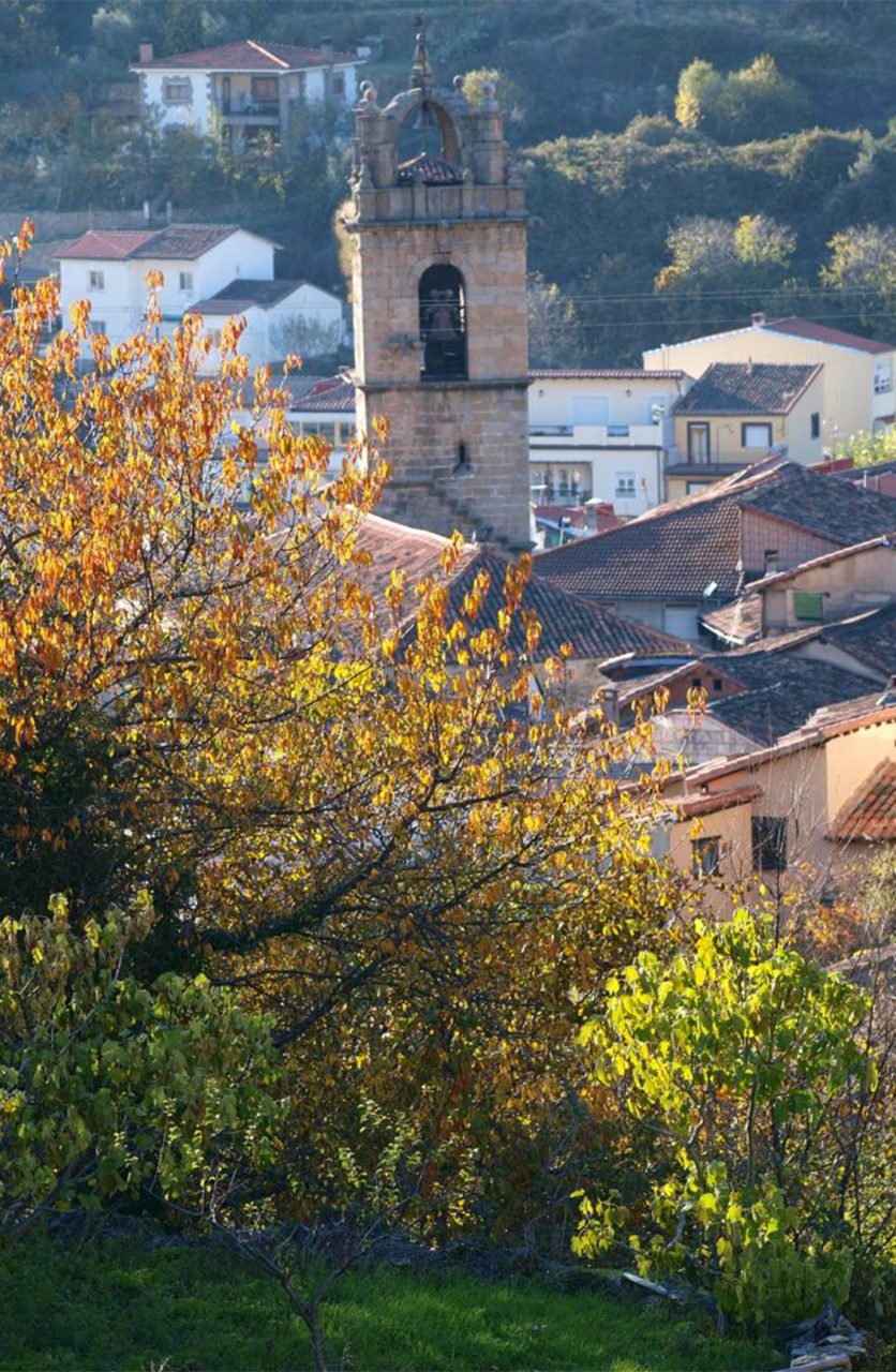 Detalle iglesia de Baños de Montemayor